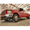 Image 2 : A1 --  1999 FORD F350 SUPER DUTY CREW CAB DUALLY DIESEL, Red, 338782 KM