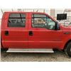 Image 52 : A1 --  1999 FORD F350 SUPER DUTY CREW CAB DUALLY DIESEL, Red, 338782 KM