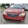 Image 8 : A5 --  2008 HYUNDAI ELANTRA GL , Red, 199521 KM