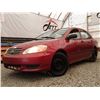 Image 2 : A12 --  2003 TOYOTA COROLLA CE, Red, 299,999 TMU KM