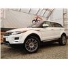 Image 1 : 0G --  2012 LAND ROVER RANGE ROVER EVOQUE PRESTIGE PREMIUM AWD, White, 113557 KM