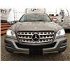 Image 6 : C6B --  2011 MERCEDES ML350 BLUETEC DIESEL AWD, Grey, 183676 KM