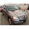 Image 9 : C6B --  2011 MERCEDES ML350 BLUETEC DIESEL AWD, Grey, 183676 KM