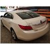 Image 22 : B6 -- 2010 BUICK  LACROSSE CXL AWD , White, 275837 TMU KM