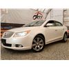 Image 2 : B6 -- 2010 BUICK  LACROSSE CXL AWD , White, 275837 TMU KM