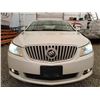 Image 6 : B6 -- 2010 BUICK  LACROSSE CXL AWD , White, 275837 TMU KM