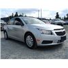 Image 8 : C3 --  2013 CHEVROLET CRUZE LS, GREY, 151,706 KMS