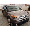 Image 9 : D2 --  2011 FORD EXPLORER XLT 4X4, Grey, 189102 KM