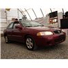 Image 8 : A11 --  2003 NISSAN SENTRA XE, Red, 279878 KM