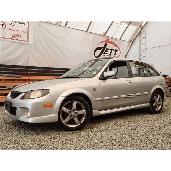 A7 --  2003 MAZDA PROTEGE PR5, Silver, 373231 KM