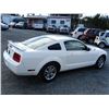 Image 16 : 0B --  2005 FORD MUSTANG , White, 35993 KM "NO RESERVE"