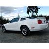 Image 25 : 0B --  2005 FORD MUSTANG , White, 35993 KM "NO RESERVE"