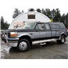 Image 1 : 0H --  1996 FORD F250 EXTENDED CAB 4X4, Black, 183859 KM "NO RESERVE"