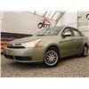 Image 2 : 0X --  2008 FORD FOCUS SE, Green, 56848 KM  "NO RESERVE"