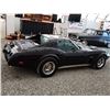 Image 20 : 0ZF --  1976 CHEVROLET CORVETTE STINGRAY T TOP, Black, 95873 MILES TMU 5 DIGIT ODO KM