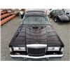 Image 8 : 0E --  1988 LINCOLN TOWN CAR, Black, 89620 MILES TMU 5 DIG ODO KM  "NO RESERVE"
