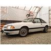 Image 1 : 0ZC --  1990 FORD MUSTANG LX, White, 116450 KM "NO RESERVE"