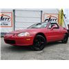 Image 2 : 0ZA --  1993 HONDA CIVIC DEL SOL SI, Red, 263387 KM "NO RESERVE"