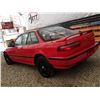 Image 24 : 0D --  1991 ACURA INTEGRA LS, Red, 252264 KM "NO RESERVE"