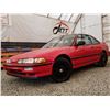 Image 2 : 0D --  1991 ACURA INTEGRA LS, Red, 252264 KM "NO RESERVE"