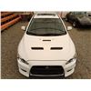 Image 8 : 0T --  2014 MITSUBISHI LANCER EVOLUTION MR AWD, White, 66609 KM  "NO RESERVE"