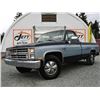 Image 2 : 0W --  1986 CHEVROLET C20 SILVERADO SINGLE CAB, Blue, 78919 MILES TMU