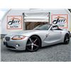 Image 1 : 0O --  2004 BMW Z4 CONVERTIBLE, Silver, 88370 MILES