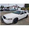 Image 4 : 0F --  2005 FORD CROWN VICTORIA INTERCEPTOR X-POLICE, White, 257424 KM  "NO RESERVE"