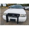 Image 8 : 0F --  2005 FORD CROWN VICTORIA INTERCEPTOR X-POLICE, White, 257424 KM  "NO RESERVE"
