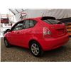 Image 19 : A3 --  2007 HYUNDAI ACCENT, Red, 214516 KM
