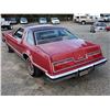 Image 25 : 0ZN --  1978 FORD THUNDERBIRD, Red, 73,280 MILES TMU