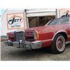 Image 43 : 0ZN --  1978 FORD THUNDERBIRD, Red, 73,280 MILES TMU