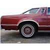 Image 50 : 0ZN --  1978 FORD THUNDERBIRD, Red, 73,280 MILES TMU