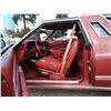 Image 83 : 0ZN --  1978 FORD THUNDERBIRD, Red, 73,280 MILES TMU