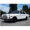 Image 1 : 0ZB -- 1973 MERCEDES 280 SEDAN, WHITE, 00902 KMS TMU 5 DIG ODO