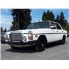 Image 2 : 0ZB -- 1973 MERCEDES 280 SEDAN, WHITE, 00902 KMS TMU 5 DIG ODO