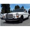 Image 3 : 0ZB -- 1973 MERCEDES 280 SEDAN, WHITE, 00902 KMS TMU 5 DIG ODO