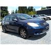 Image 8 : A10 --  2005 TOYOTA MATRIX XR, Blue, 218699 KM