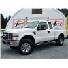 Image 1 : A2 --  2008 FORD F350 SRW SUPER DUTY DIESEL 4X4, White, 297741 KM
