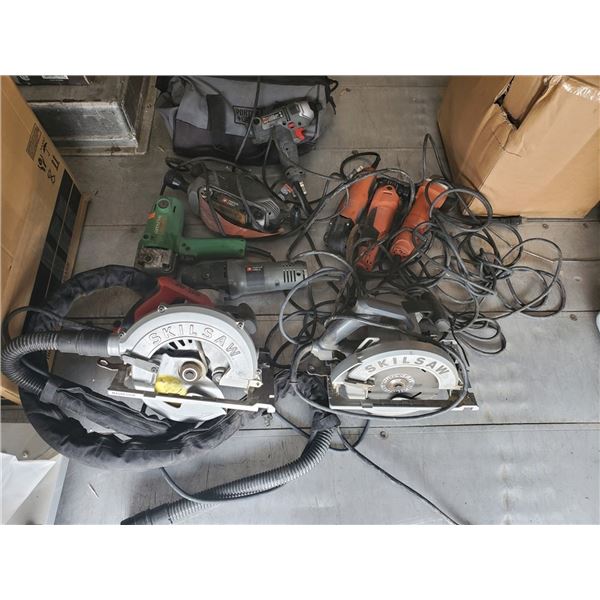 Assorted Corded Power Tools