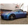 Image 1 : C6A --  2004 NISSAN 350Z ROADSTER CONVERTIBLE, Blue, 235962 KM