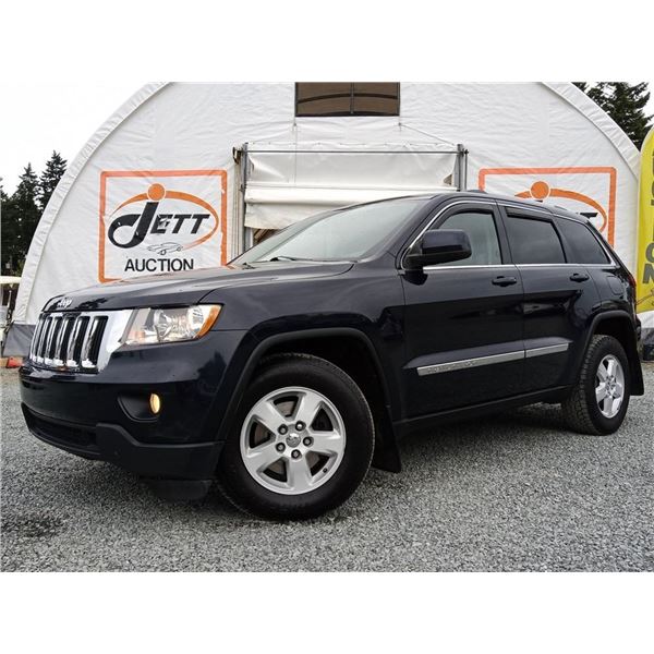 C3 --  2011 JEEP GRAND CHEROKEE LAREDO 4X4 , Blue, 218,164 TMU KM
