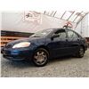 Image 1 : D6 --  2005 TOYOTA COROLLA CE, Blue, 262465 KM