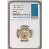 Image 4 : (1) 2021 $10 Gold Eagle Type 2 First Day NGC MS70