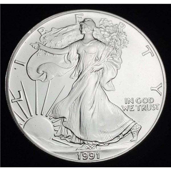 1991 American Silver Eagle