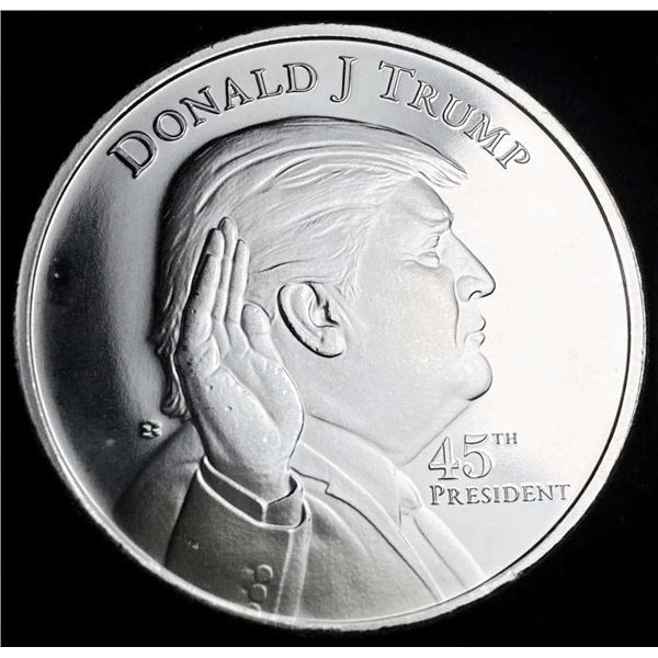 Donald J. Trump "The White House" .999 Silver 1 ozt