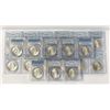 Image 2 : (20) Mixed Date & MM PCGS MS65 Morgan Silver Dollars
