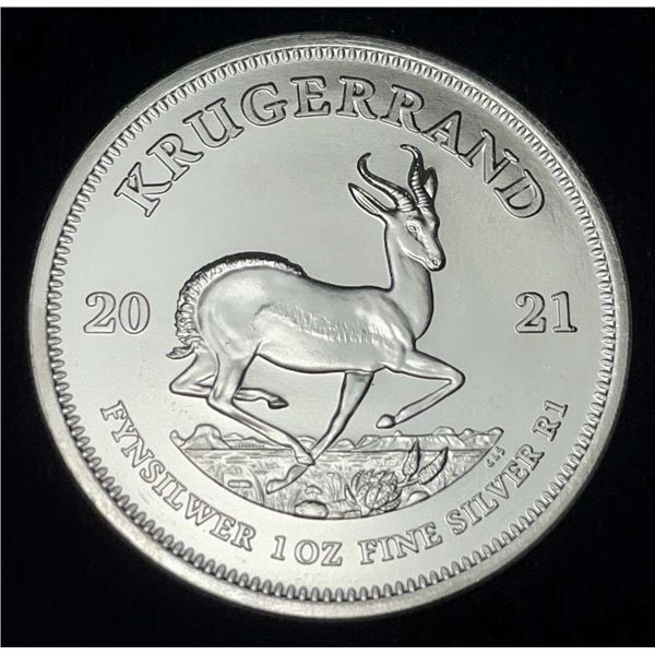 2021 South Africa Krugerrand 1 ozt Silver