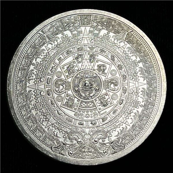 Aztec Cuauhtemoc 1 ozt .999 Silver