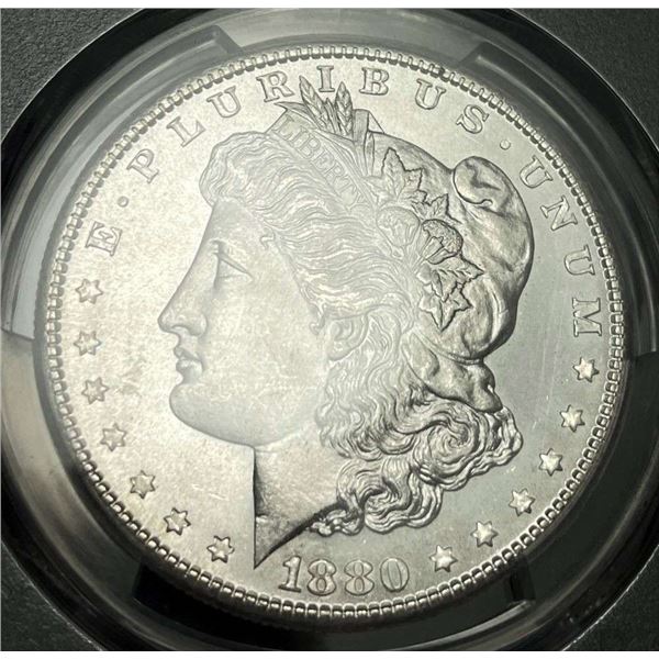 1880-S Morgan Silver Dollar PCGS MS65